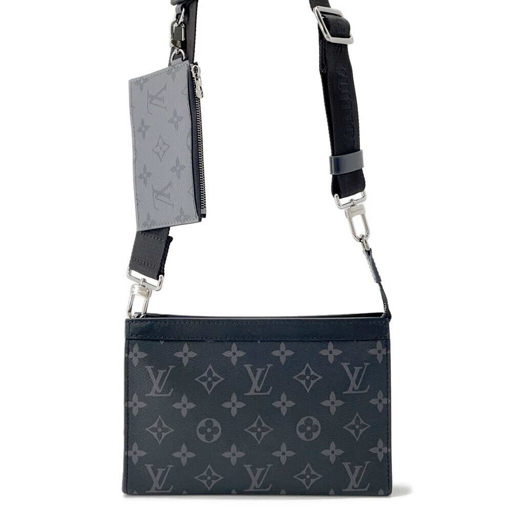 Louis Vuitton Eclipse Black Reverse Shoulder Bag … - image 1
